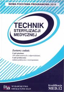 Okładka książki Technik Sterylizacji Med. Kwalifikacja MED.12 NPP