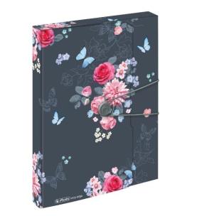 Opakowanie Teczka A4 PP z gumką Ladylike Flowers