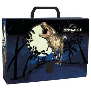 Opakowanie Teczka z rączką gruba 04 Dinozaur DERFORM