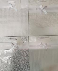 Opakowanie Torebka ozdobna złocona z kokardą PL-6KZ średnia