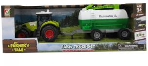 Opakowanie Traktor z przyczepą dzwiękiem i światłem
