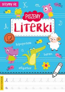 Okładka książki Uczymy się. Piszemy literki