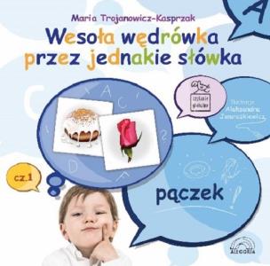 Okładka książki Wesoła wędrówka przez jednakie słówka cz.1
