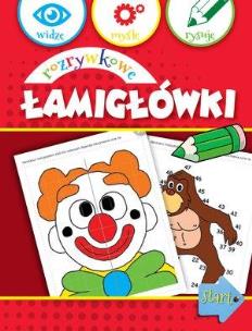 Okładka książki Widzę, myślę, rysuję. Rozbrykane łamigłówki