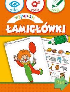 Okładka książki Widzę, myślę, rysuję. Wspaniałe łamigłówki