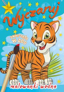 Okładka książki Wyczaruj zwierzęta w zoo Malowanki wodne