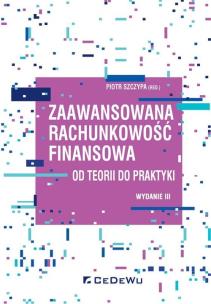 Okładka książki Zaawansowana rachunkowość finansowa...
