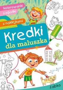 Okładka książki Żabka. Kredki dla maluszka