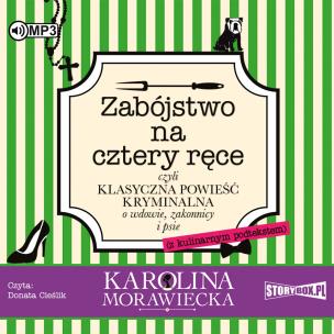 Okładka książki Zabójstwo na cztery ręce audiobook