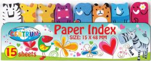 Opakowanie Zakładki indeksujące 8x15 Animals 88548