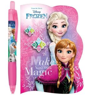 Opakowanie Zestaw dług. autom. + notes kształtowy Kraina Lodu