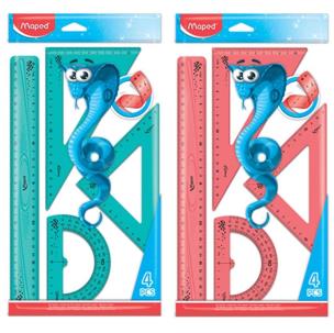 Opakowanie Zestaw linijek Twist'n Flex Pulse Maxi niełamliwe