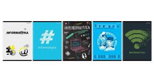 Opakowanie Zeszyt A5/60K kratka Informatyka (10szt)