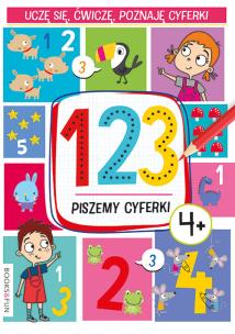 Okładka książki 123 Piszemy cyferki