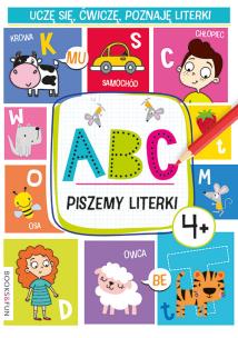 Okładka książki ABC piszemy literki
