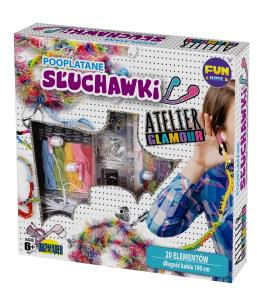 Opakowanie Atelier Glamour Słuchawki pooplatane