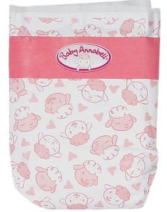Opakowanie Baby Annabell - Pieluszki 5pak