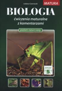 Okładka książki Biologia Ćwiczenia maturalne z koment. T.5 MEDYK