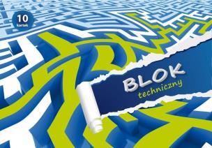 Opakowanie Blok rysunkowy biały A3 20 arkuszy Lambo School