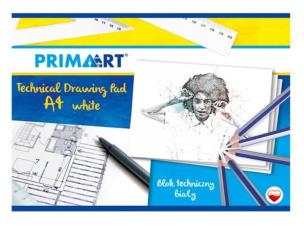 Opakowanie Blok techniczny A4/10k 180g biały 361018