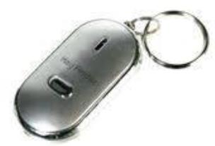 Opakowanie Brelok Lokalizator do kluczy - biały