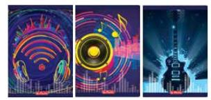 Opakowanie Brulion B7/144K kratka Music (2szt)