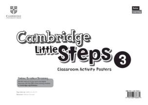 Opakowanie Cambridge Little Steps 3 Classroom Activity Posters