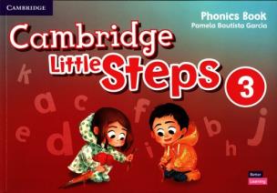 Okładka książki Cambridge Little Steps 3 Phonics Book American English