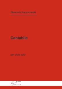 Okładka książki Cantabile na altówkę solo