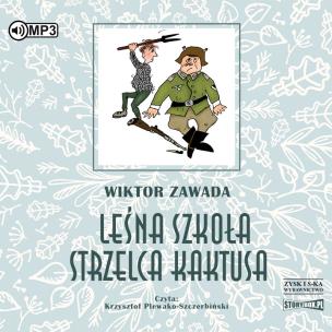 Okładka książki CD MP3 Leśna szkoła strzelca Kaktusa