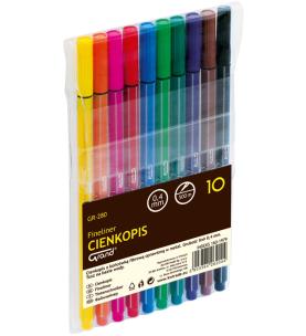 Opakowanie Cienkopis GR-280 10 kolorów GRAND