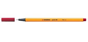 Opakowanie Cienkopis Point ciemny czer. (10szt) 88/50 STABILO