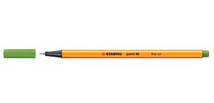 Opakowanie Cienkopis Point jasnozielony (10szt) 88/33 STABILO