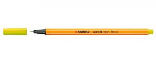 Opakowanie Cienkopis Point neon. żółty (10szt) 88/024 STABILO