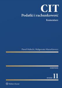 Okładka książki CIT Komentarz Podatki i rachunkowość w.11/2020