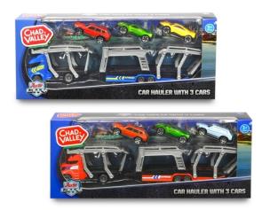 Opakowanie City Laweta z 3 samochodami mix