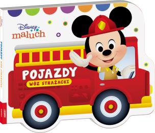 Okładka książki Disney Maluch. Pojazdy. Wóz strażacki