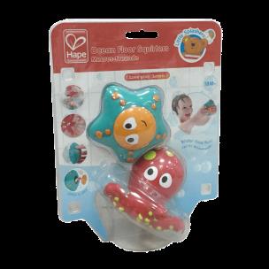Opakowanie Dno oceanu tryskające zwierzaczki Hape E0213