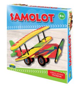 Opakowanie Drewniany samolot