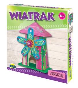 Opakowanie Drewniany wiatrak