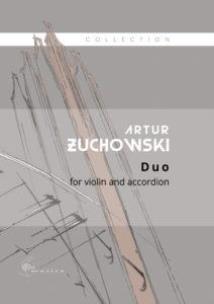 Okładka książki Duo na skrzypce i akordeon