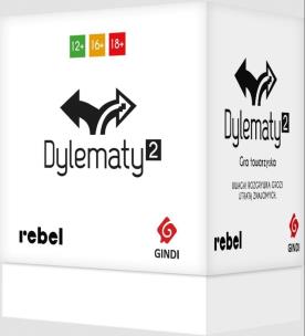 Dylematy 2 REBEL. Wydawca: Rebel. Multiszop.pl Opakowanie Dylematy 2 REBEL