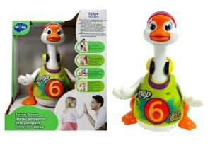 Opakowanie Edukacyjna gęś śpiewa tańczy rapuje zielona