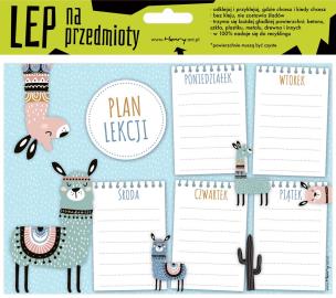 Opakowanie Elektrostatyczny plan lekcji A5 Lamy