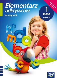 Okładka książki Elementarz odkrywców 1 Język Polski Podr.cz.4 2020