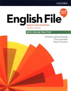 Okładka książki English File 4E Upper-Interm SB + online practice