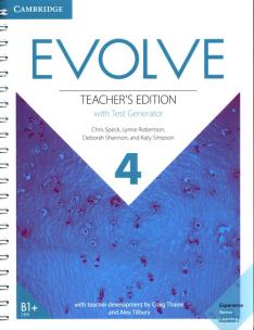 Okładka książki Evolve 4 Teacher's Edition with Test Generator
