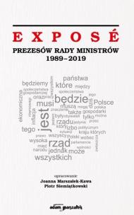 Okładka książki Expose Prezesów Rady Ministrów 1989-2019