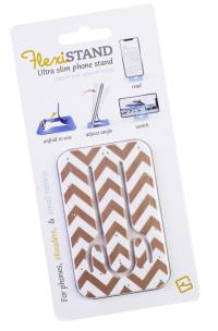 Opakowanie FlexiStand podstawka pod telefon - Rose Gold Chevr