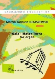 Okładka książki Gaia Mater Terra na organy